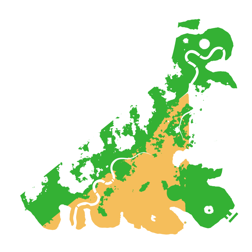 Biome Rust Map: Procedural Map, Size: 4250, Seed: 1388164545