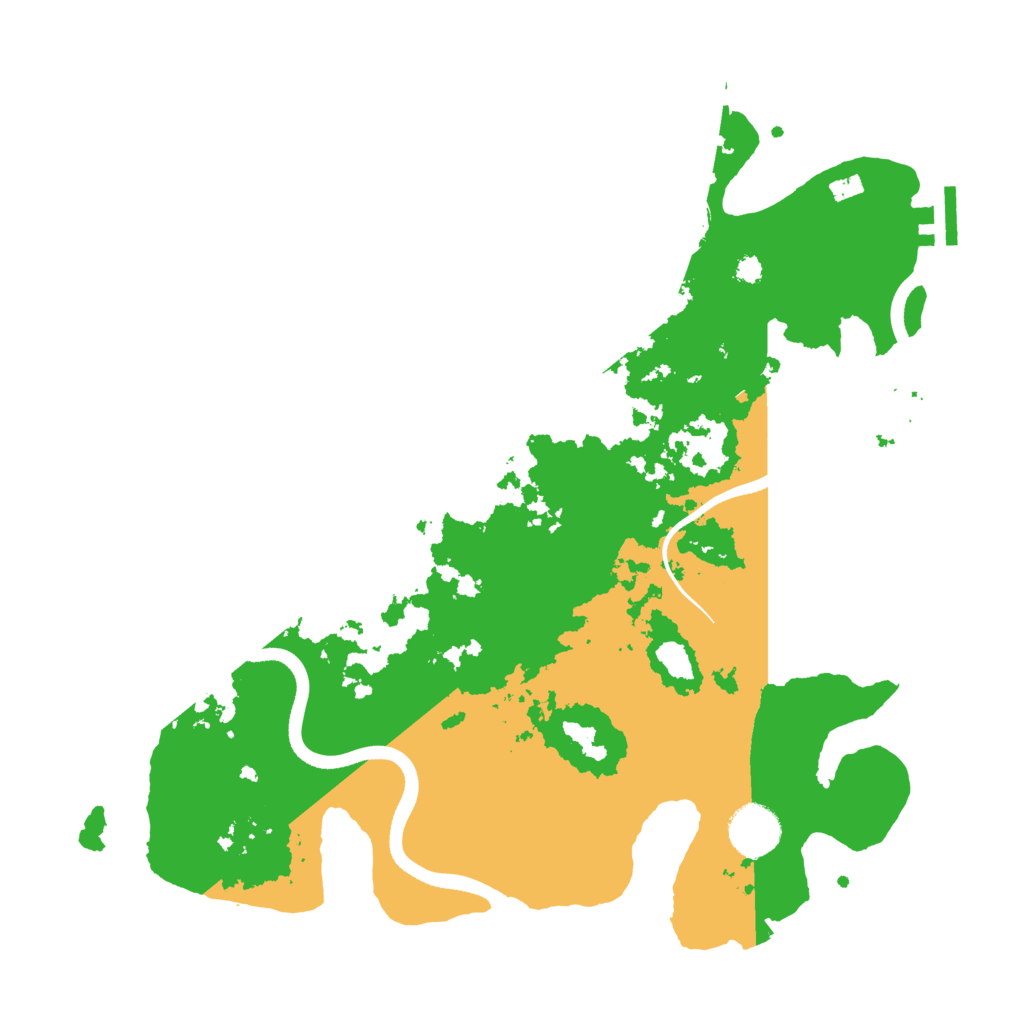 Biome Rust Map: Procedural Map, Size: 3500, Seed: 1785438056