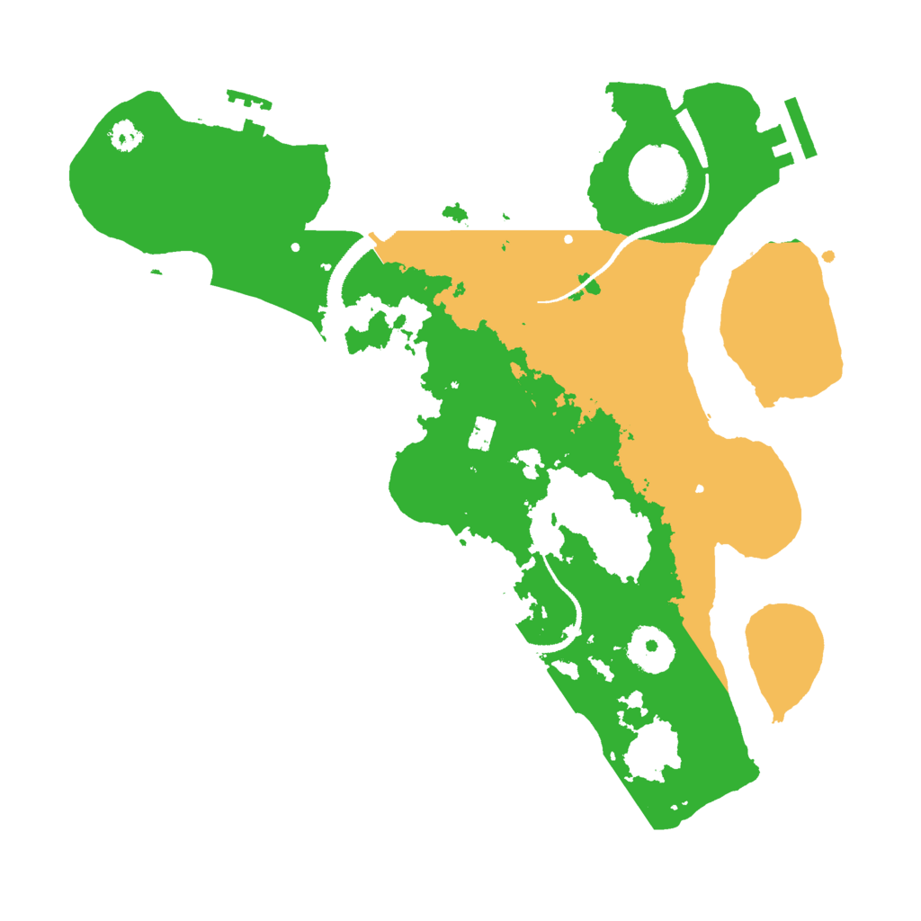 Biome Rust Map: Procedural Map, Size: 3000, Seed: 1930485762