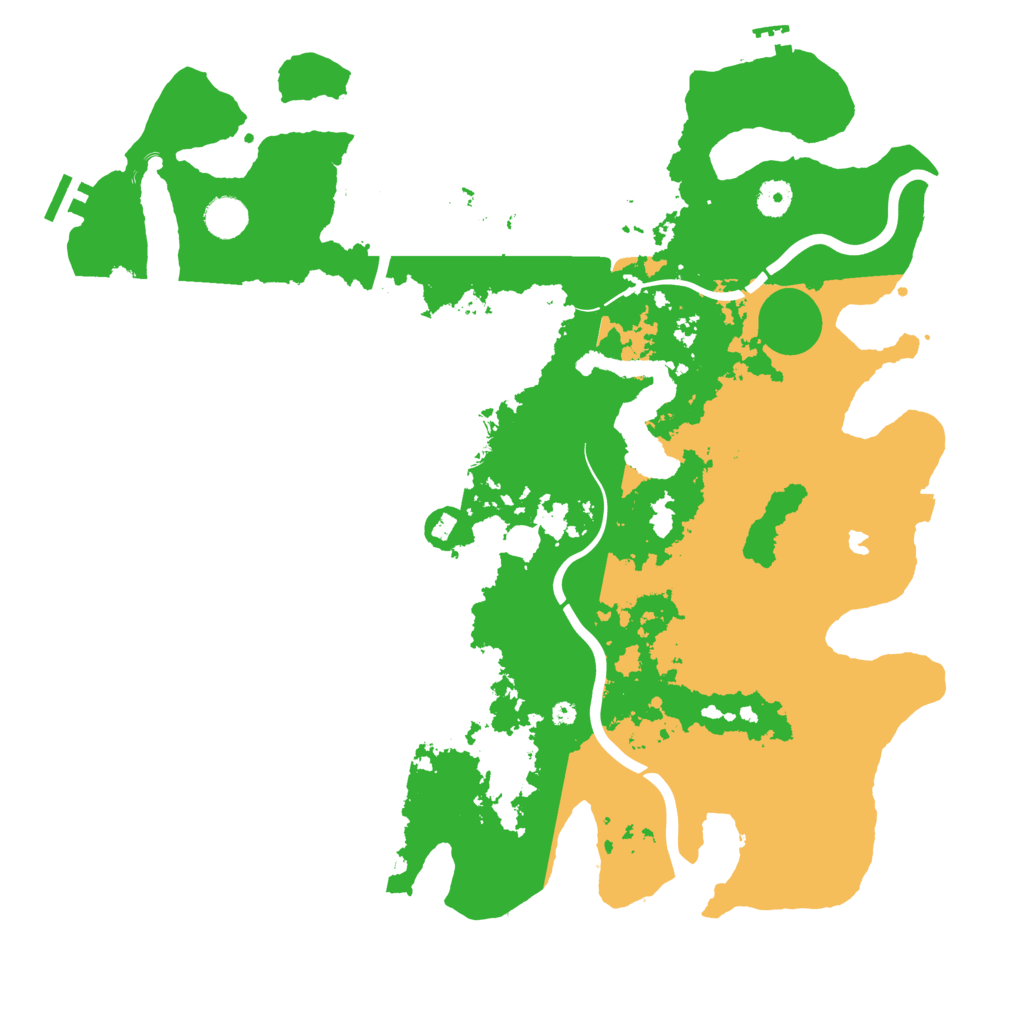 Biome Rust Map: Procedural Map, Size: 4250, Seed: 664922374