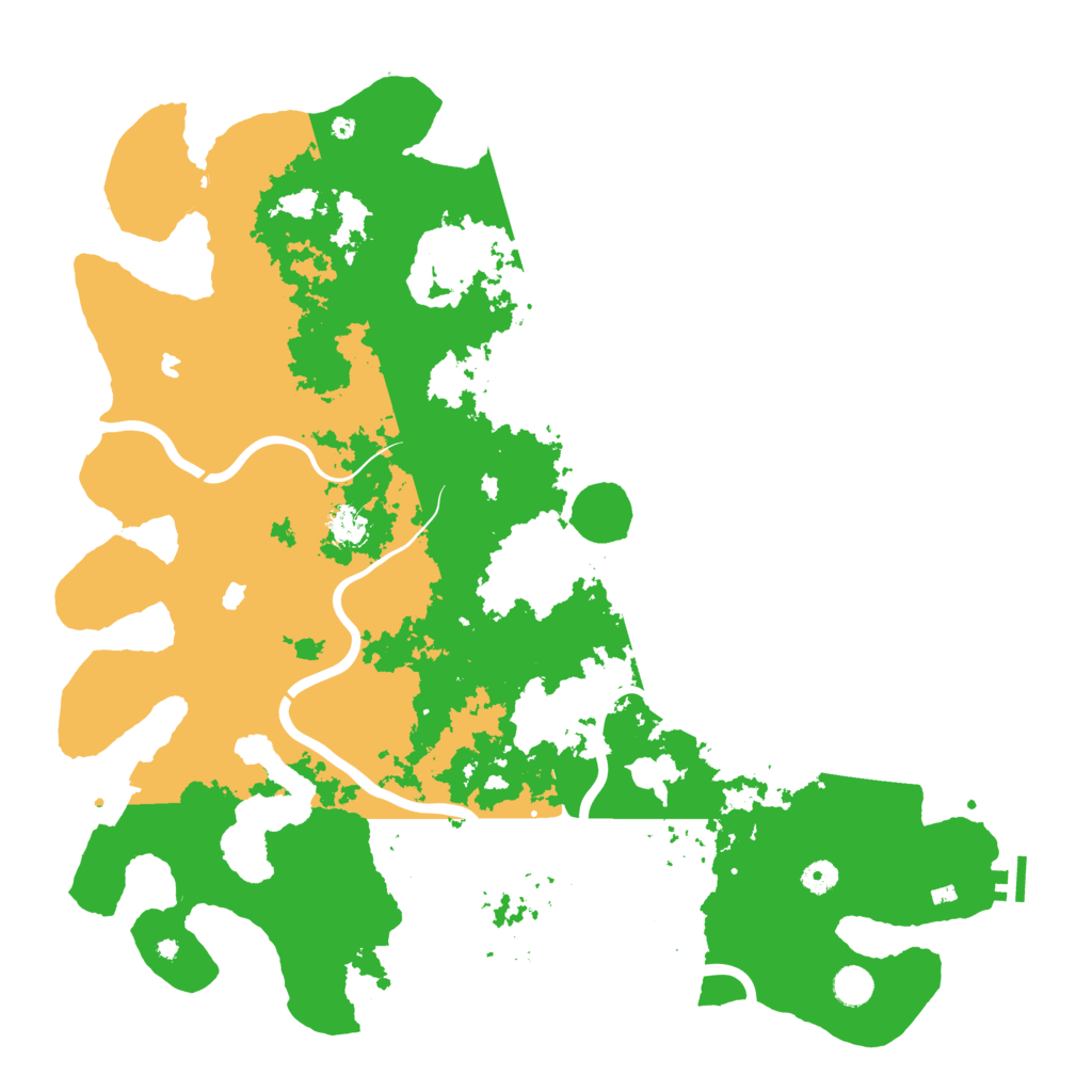 Biome Rust Map: Procedural Map, Size: 4800, Seed: 1648959445