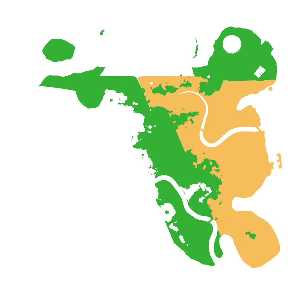 Biome Rust Map: Procedural Map, Size: 3000, Seed: 59151971