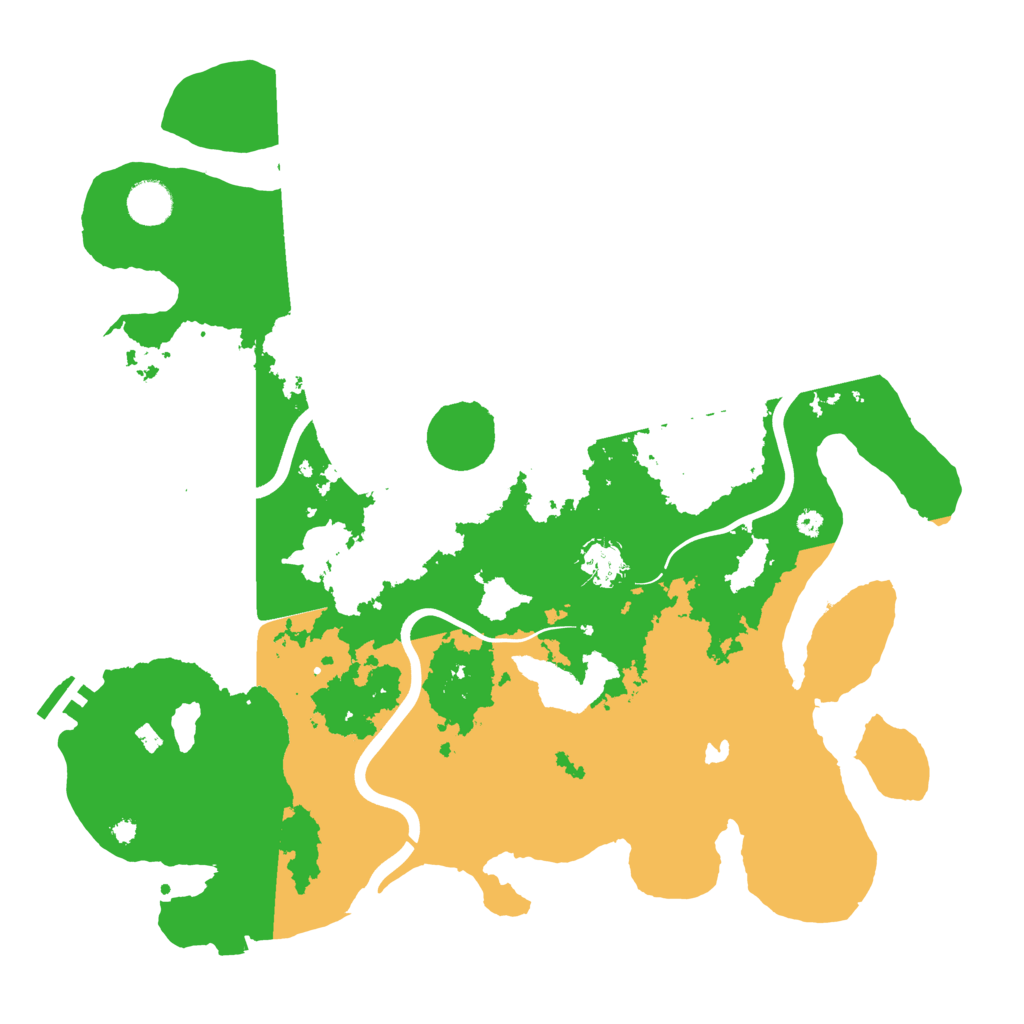 Biome Rust Map: Procedural Map, Size: 4000, Seed: 1066538538