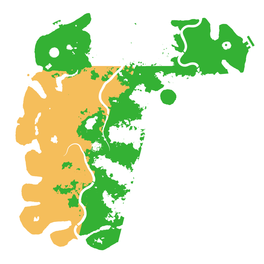 Biome Rust Map: Procedural Map, Size: 4680, Seed: 31072026