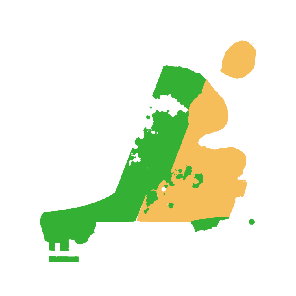 Biome Rust Map: Procedural Map, Size: 2000, Seed: 2103107514