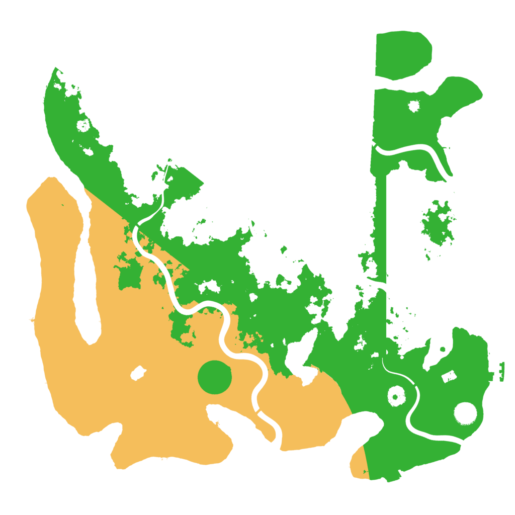 Biome Rust Map: Procedural Map, Size: 4000, Seed: 881856222