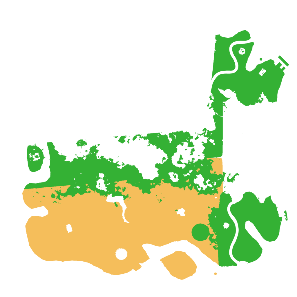 Biome Rust Map: Procedural Map, Size: 4500, Seed: 20354500
