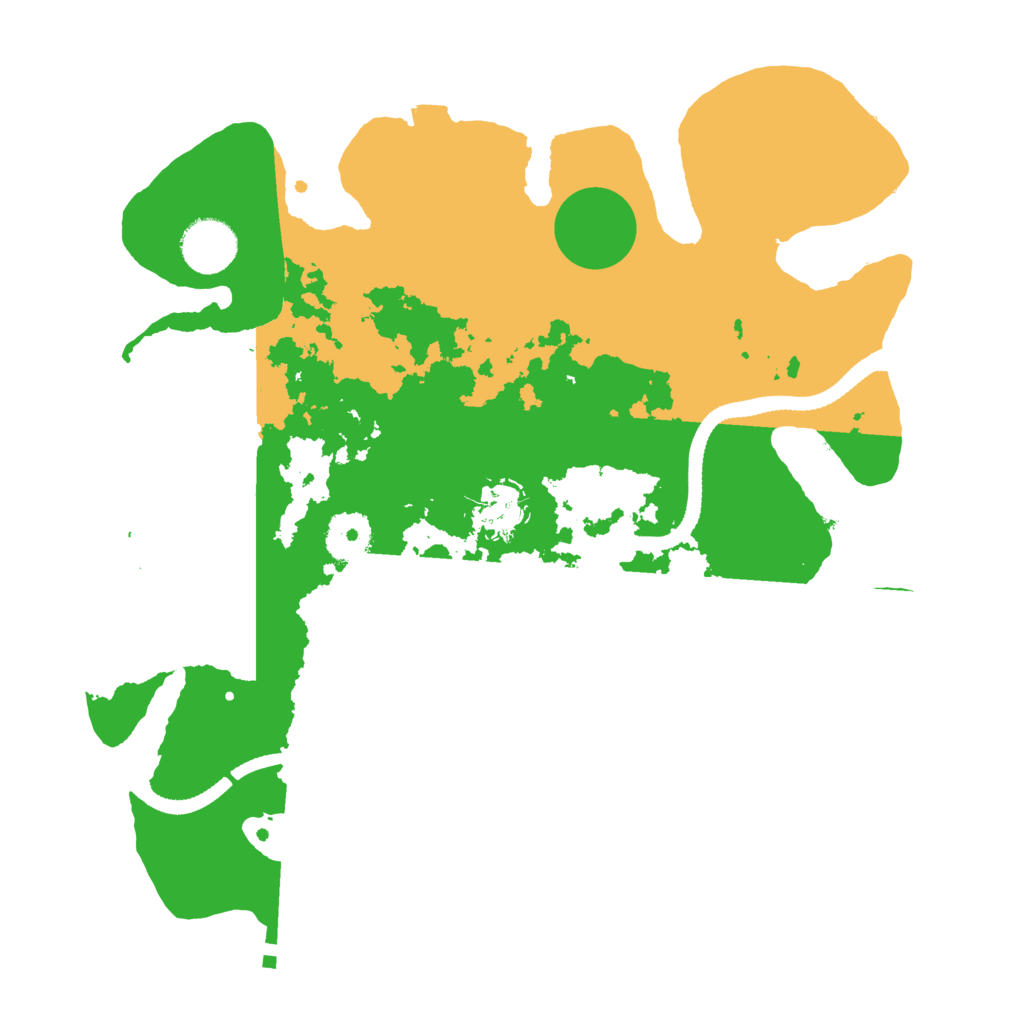 Biome Rust Map: Procedural Map, Size: 3300, Seed: 1028234471