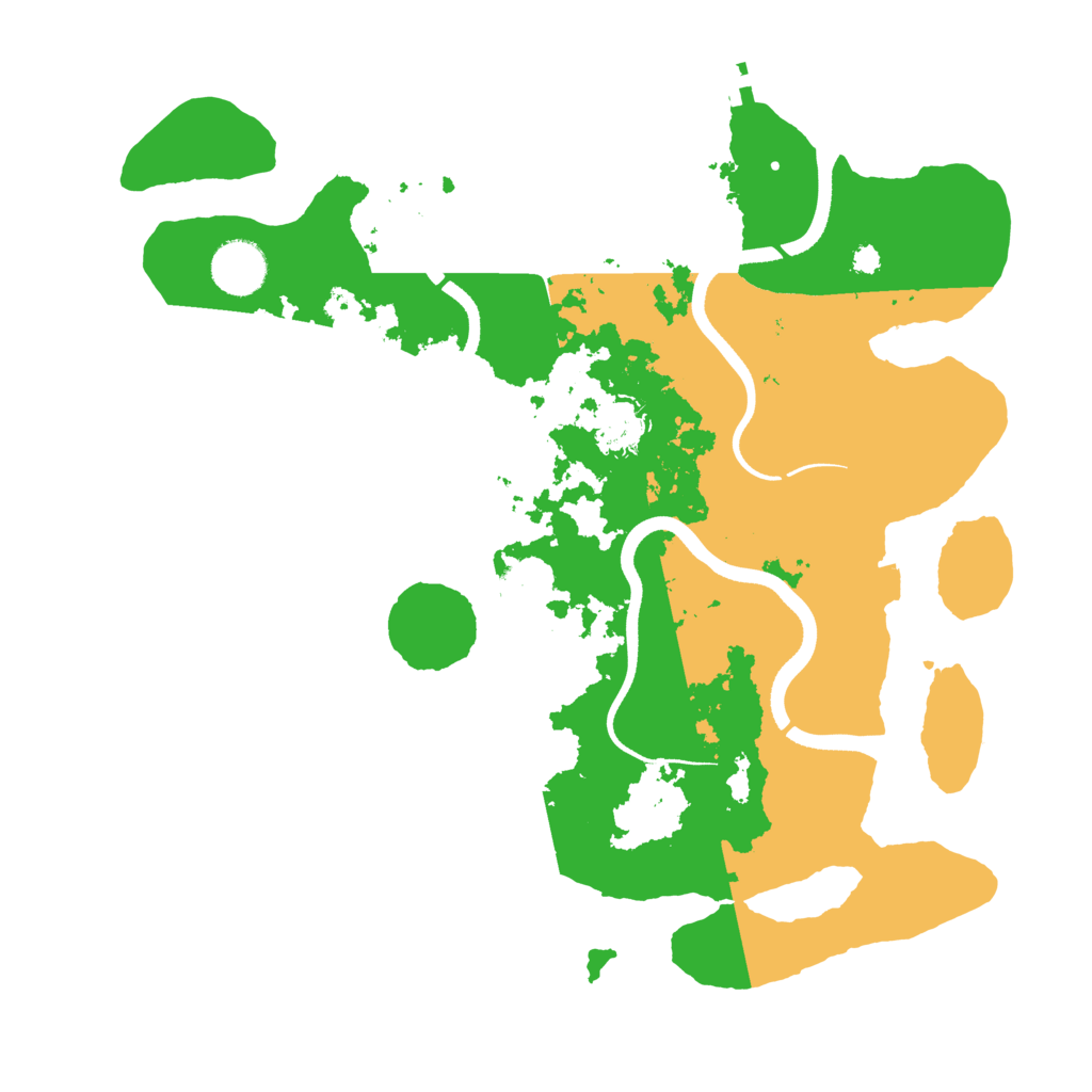 Biome Rust Map: Procedural Map, Size: 3500, Seed: 509758938