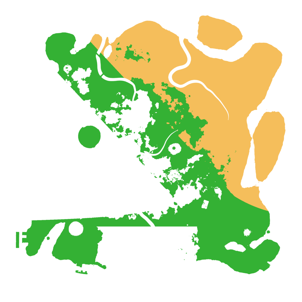 Biome Rust Map: Procedural Map, Size: 3800, Seed: 1902506873