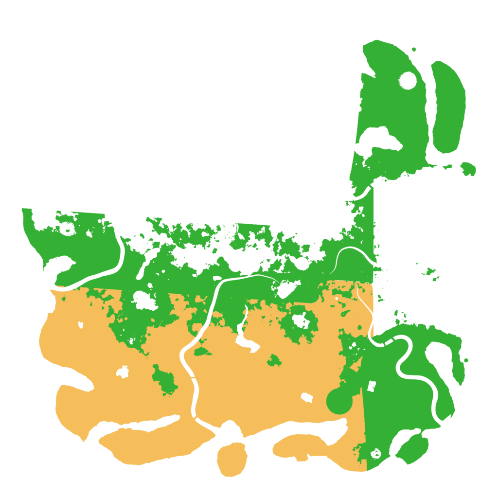 Biome Rust Map: Procedural Map, Size: 5000, Seed: 318400398