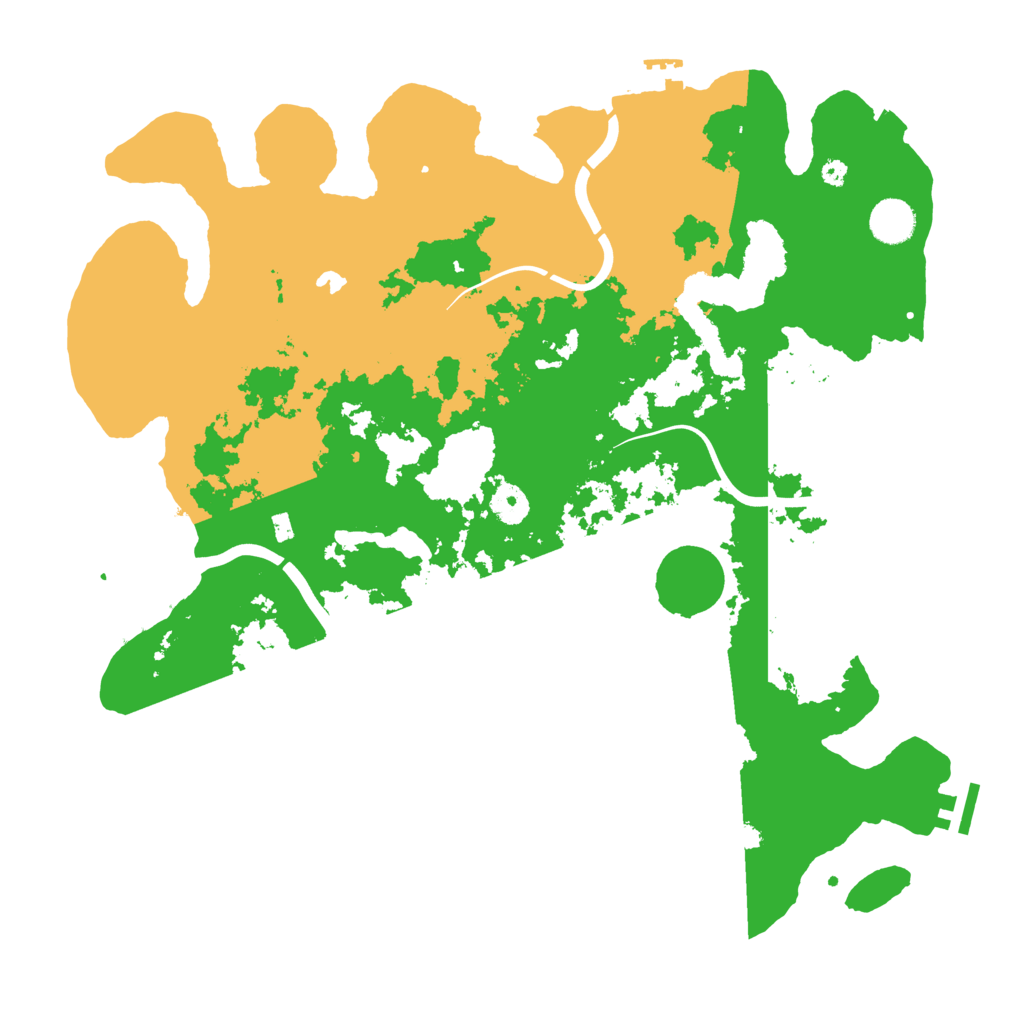 Biome Rust Map: Procedural Map, Size: 4000, Seed: 1388666874