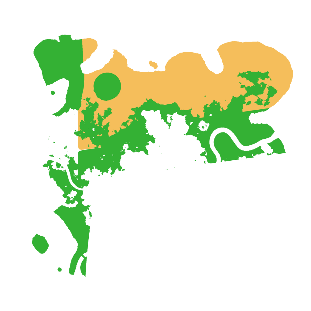 Biome Rust Map: Procedural Map, Size: 3010, Seed: 50000