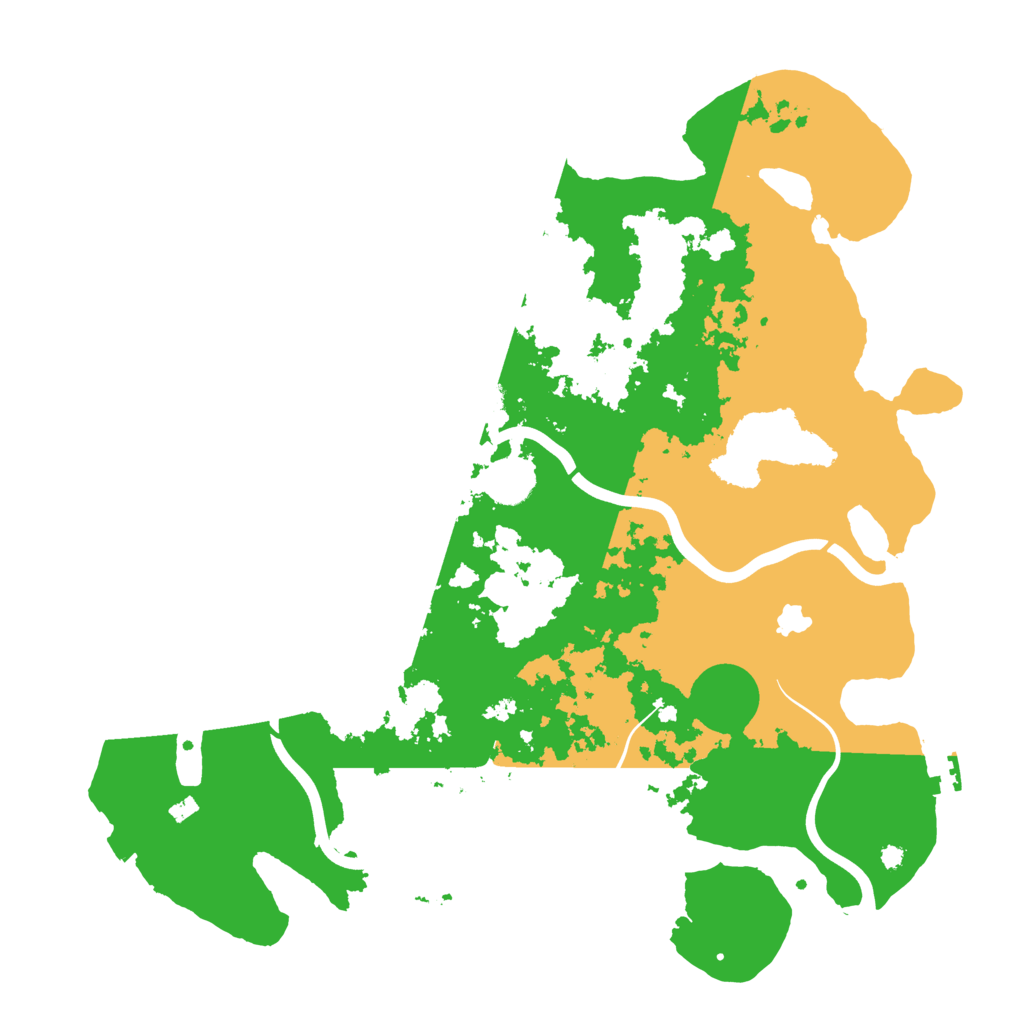 Biome Rust Map: Procedural Map, Size: 4000, Seed: 703267435