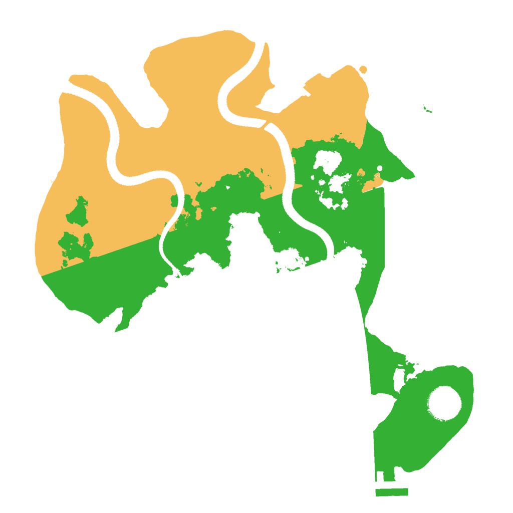 Biome Rust Map: Procedural Map, Size: 2700, Seed: 5930250