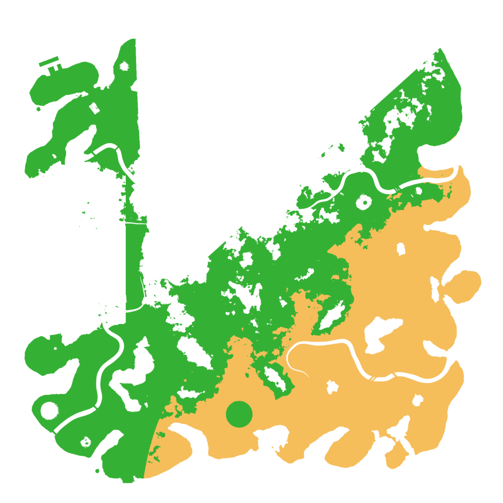 Biome Rust Map: Procedural Map, Size: 5000, Seed: 1863867386