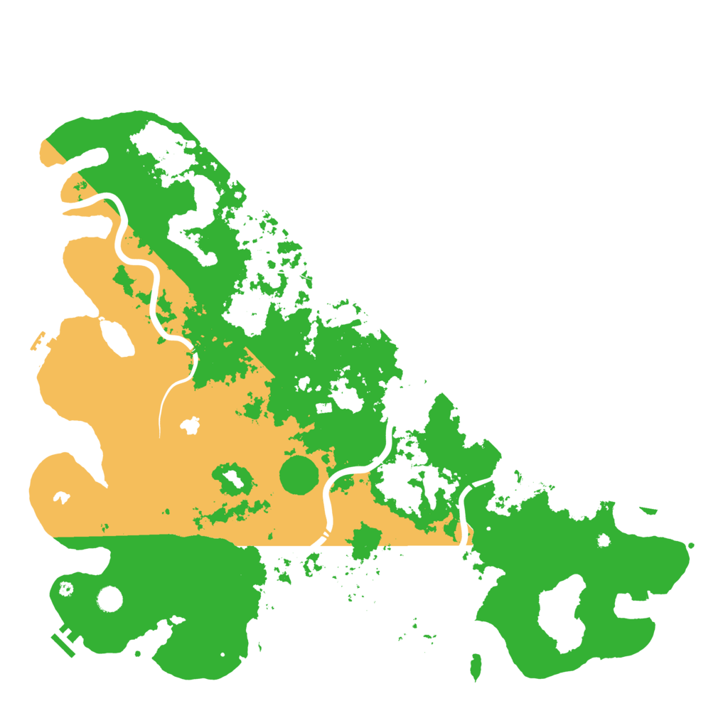 Biome Rust Map: Procedural Map, Size: 5000, Seed: 504251610