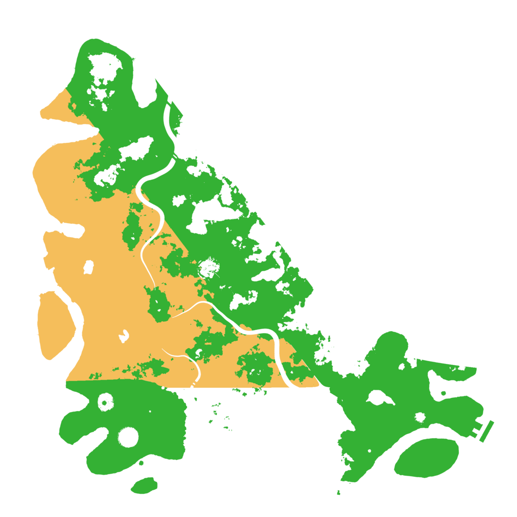Biome Rust Map: Procedural Map, Size: 4500, Seed: 15650