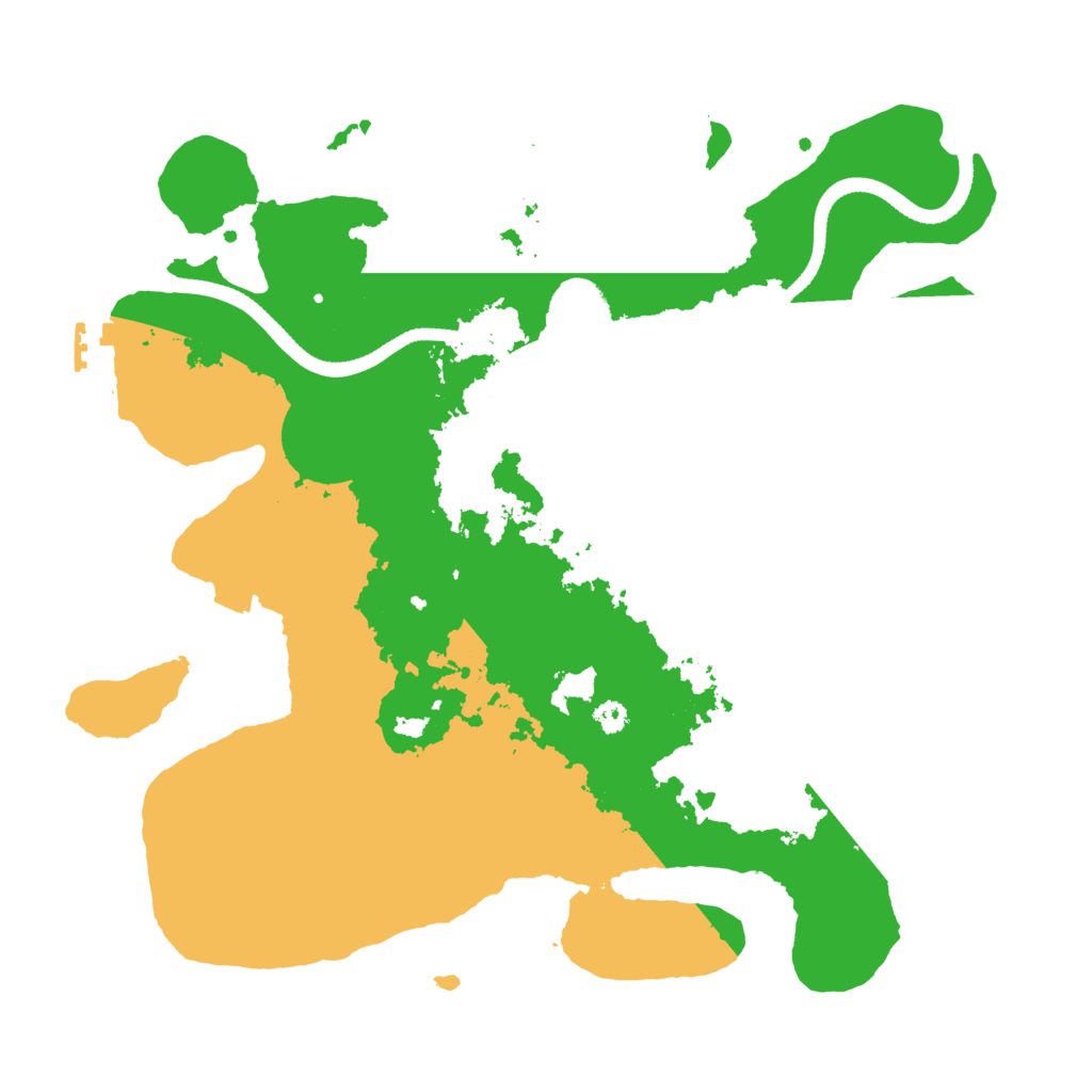 Biome Rust Map: Procedural Map, Size: 3391, Seed: 1337