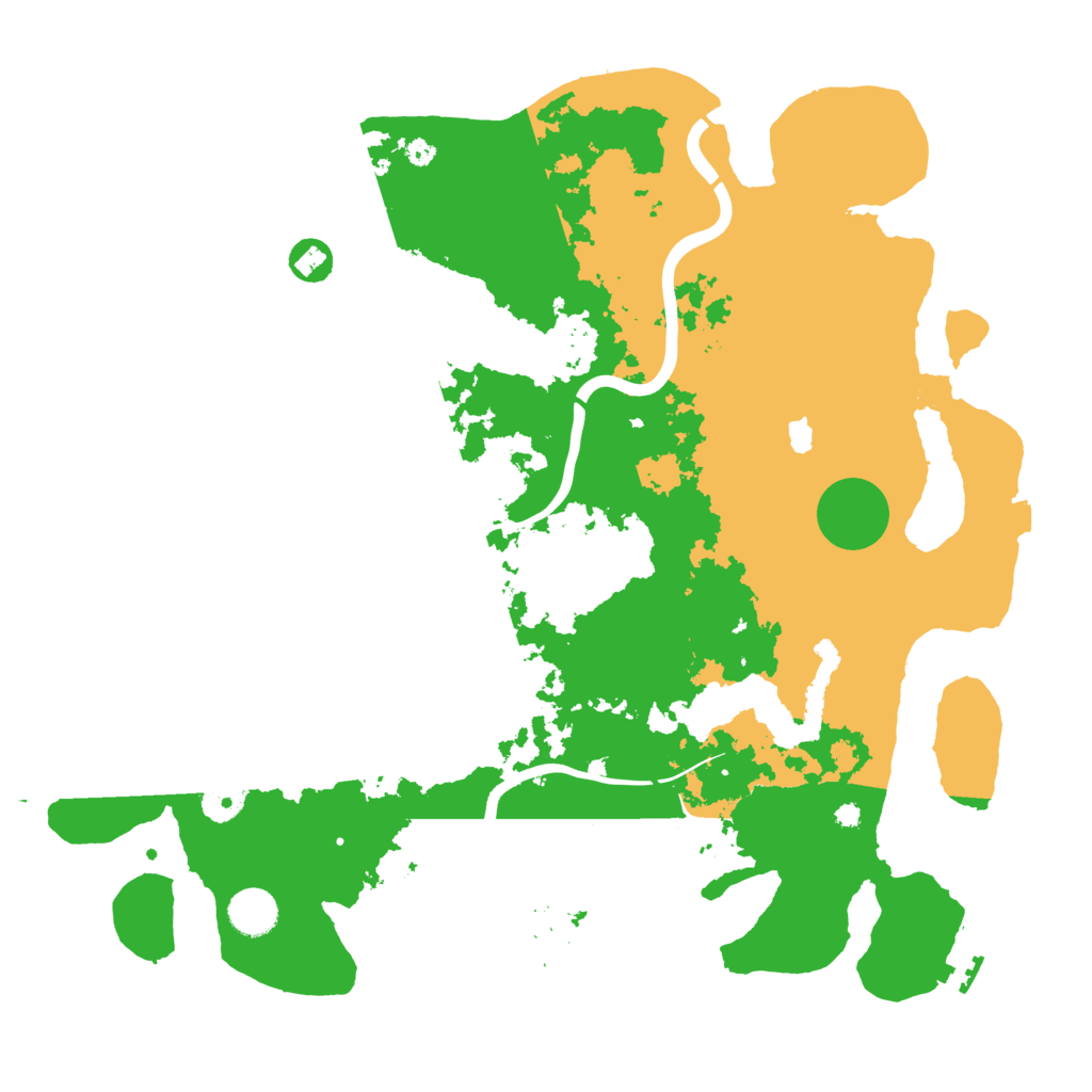 Biome Rust Map: Procedural Map, Size: 4000, Seed: 73341733