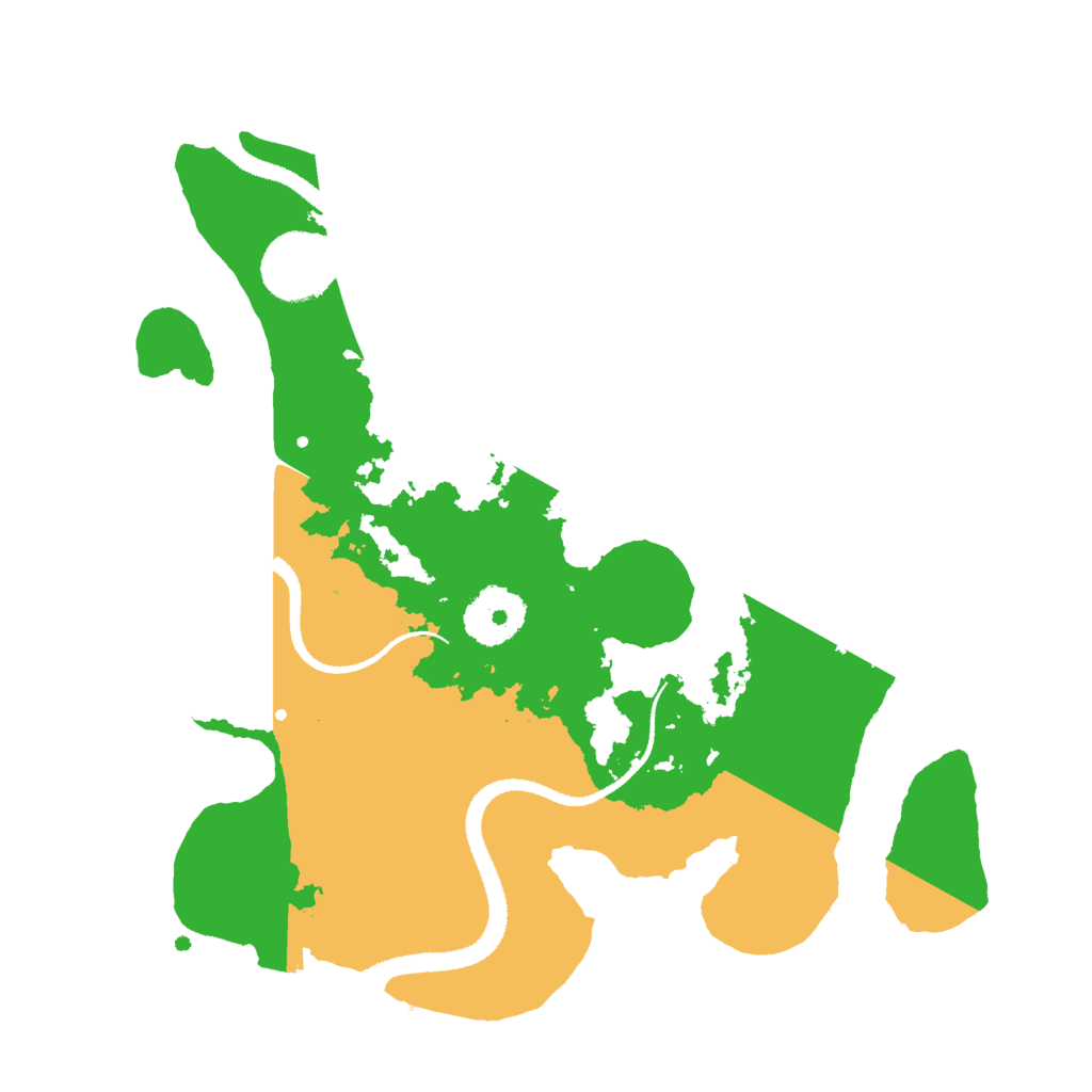 Biome Rust Map: Procedural Map, Size: 2800, Seed: 1063077729