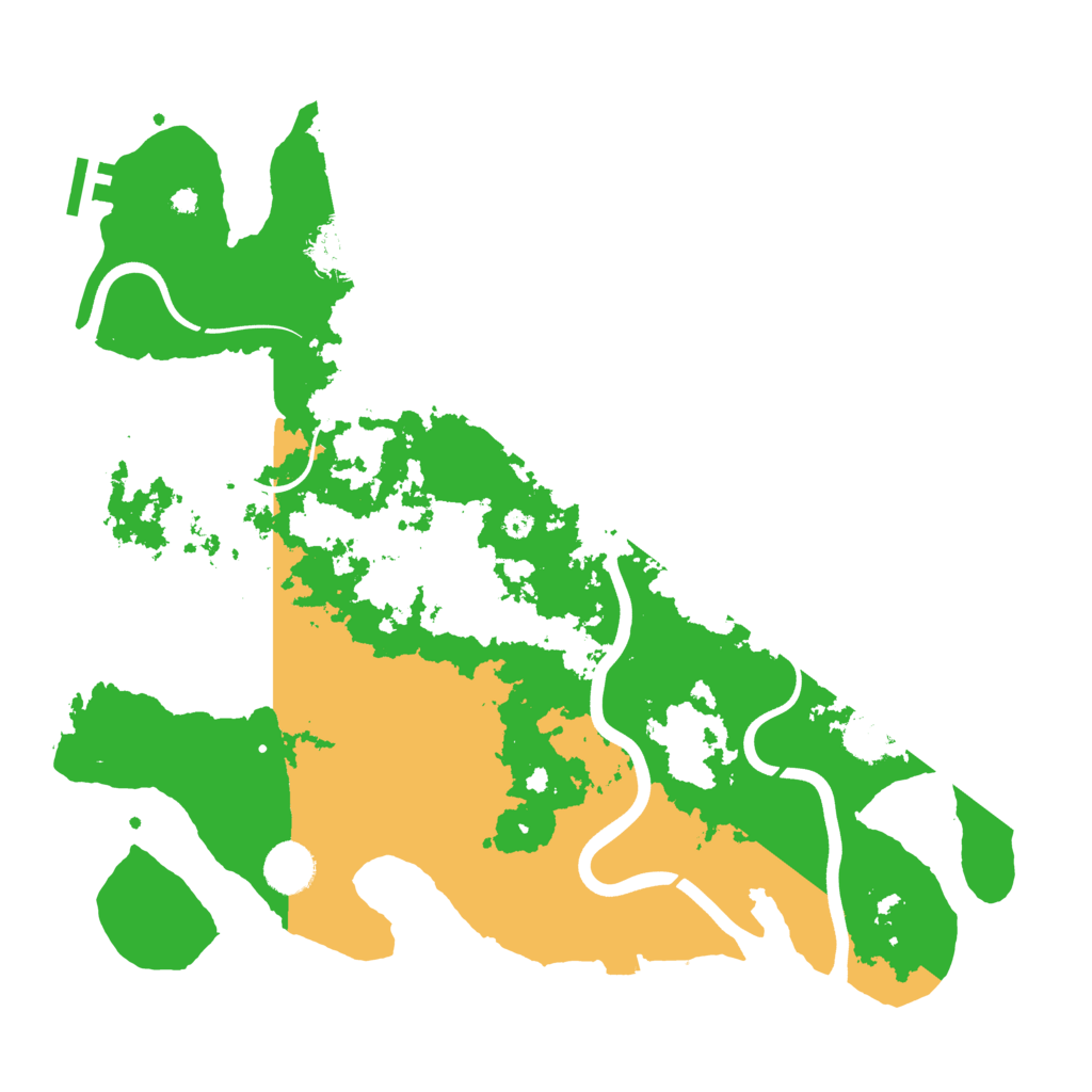Biome Rust Map: Procedural Map, Size: 3800, Seed: 846791546