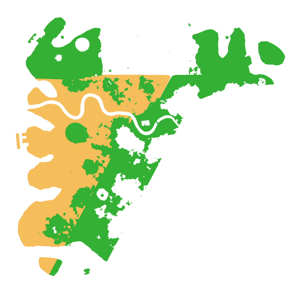 Biome Rust Map: Procedural Map, Size: 3900, Seed: 1273784106