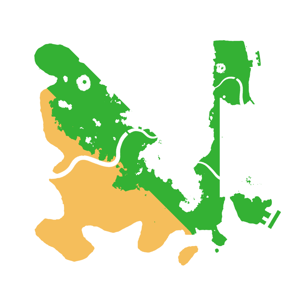 Biome Rust Map: Procedural Map, Size: 3000, Seed: 933713