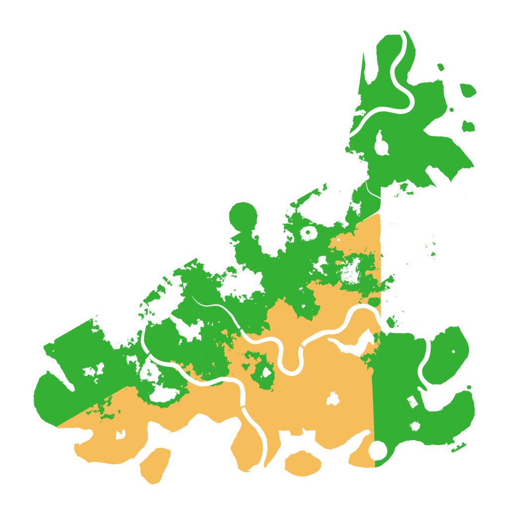Biome Rust Map: Procedural Map, Size: 4800, Seed: 481605584