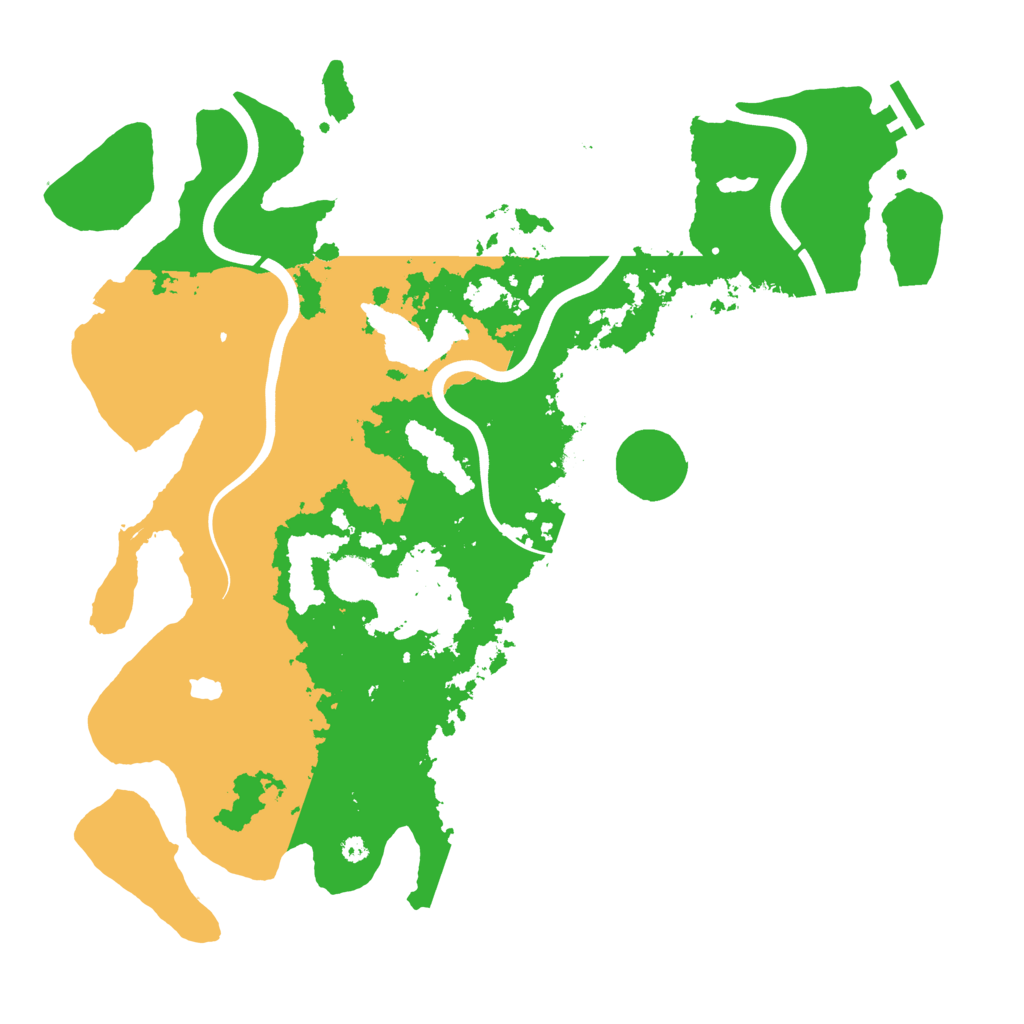 Biome Rust Map: Procedural Map, Size: 4000, Seed: 1015447218
