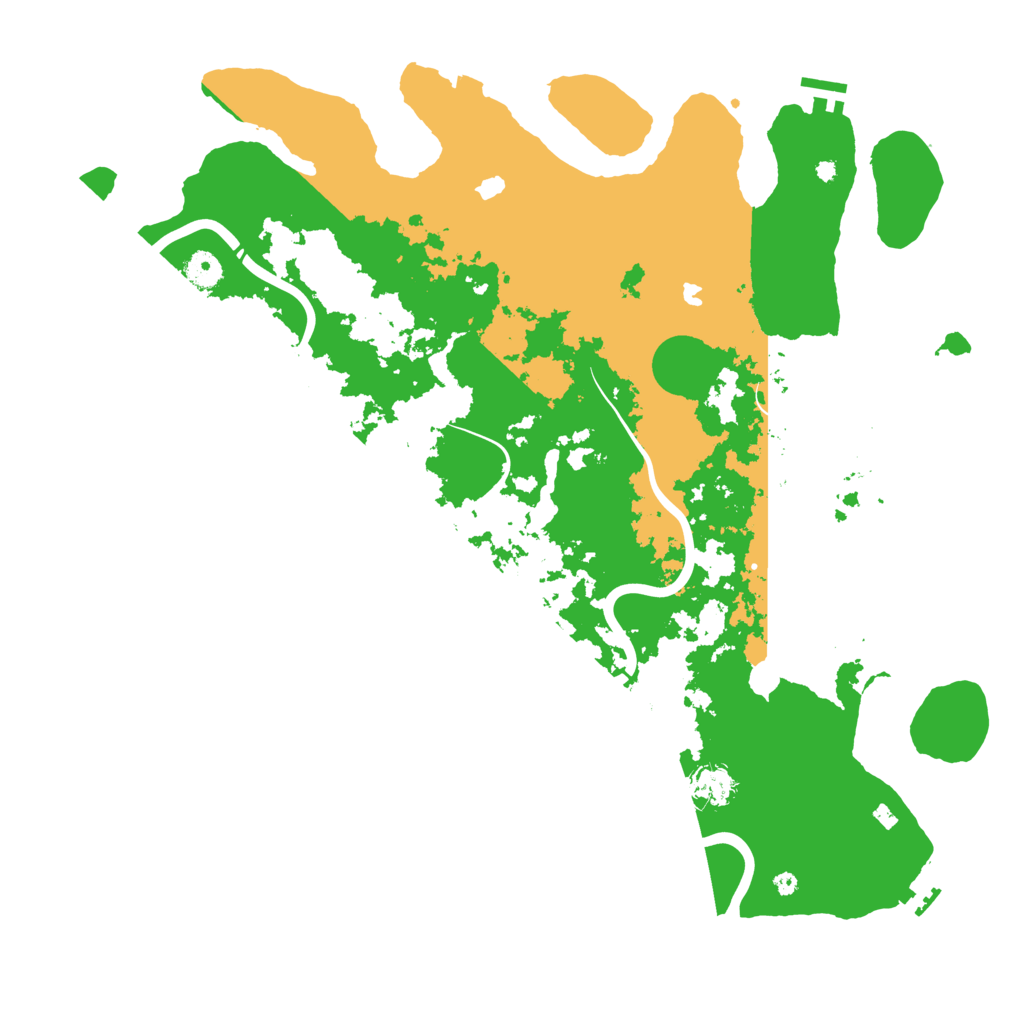 Biome Rust Map: Procedural Map, Size: 4500, Seed: 910200214