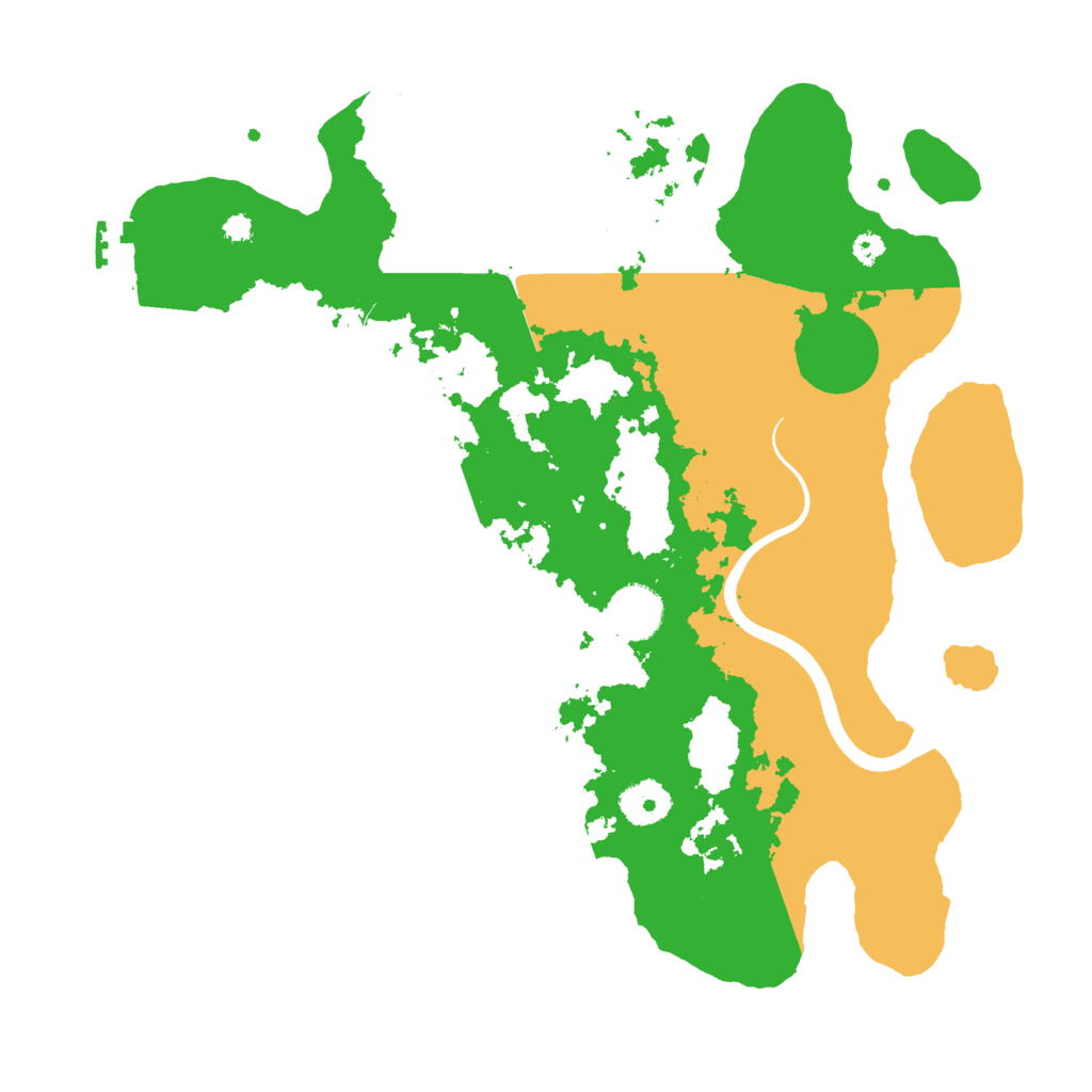Biome Rust Map: Procedural Map, Size: 3500, Seed: 1482647403