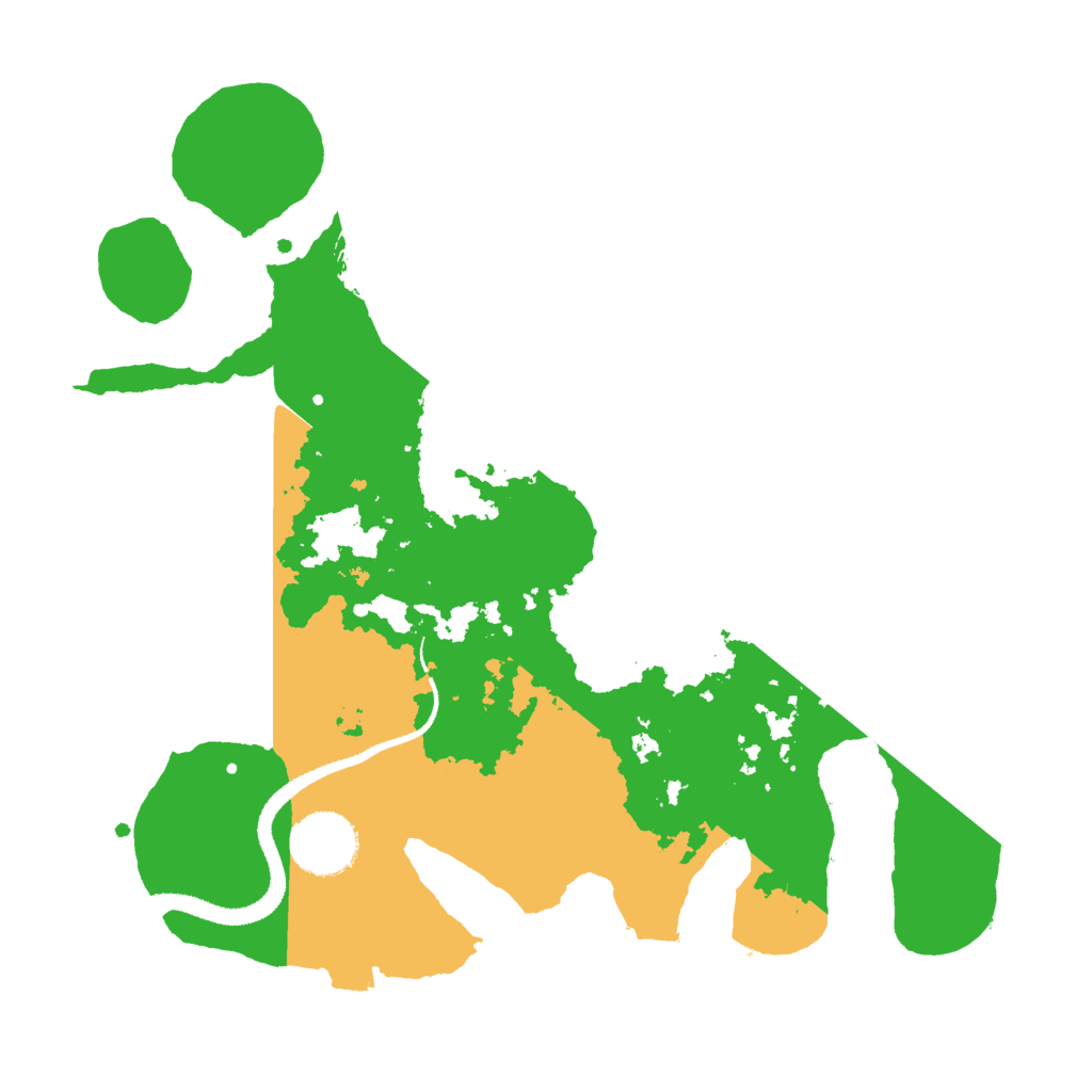 Biome Rust Map: Procedural Map, Size: 3000, Seed: 717302729