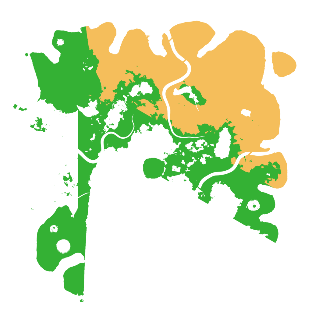 Biome Rust Map: Procedural Map, Size: 4000, Seed: 1158379327