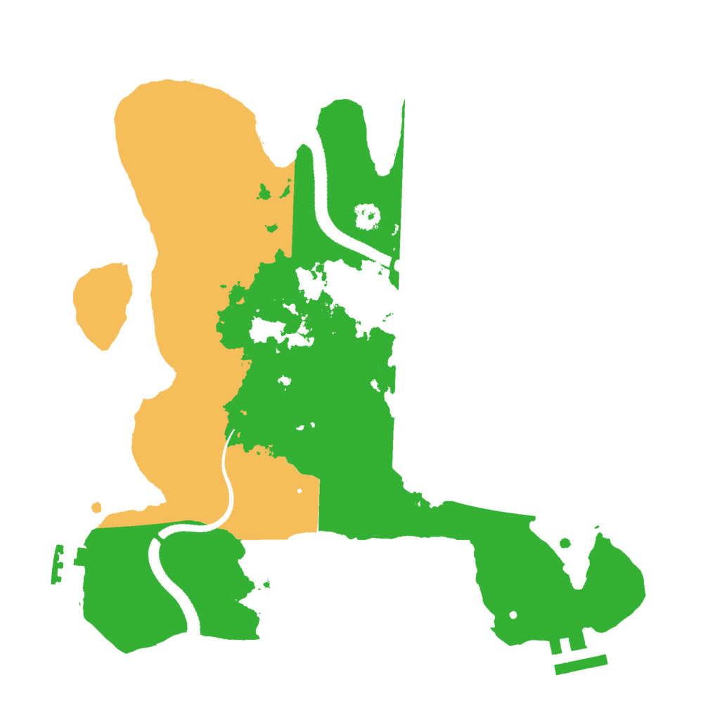 Biome Rust Map: Procedural Map, Size: 2750, Seed: 1839094456