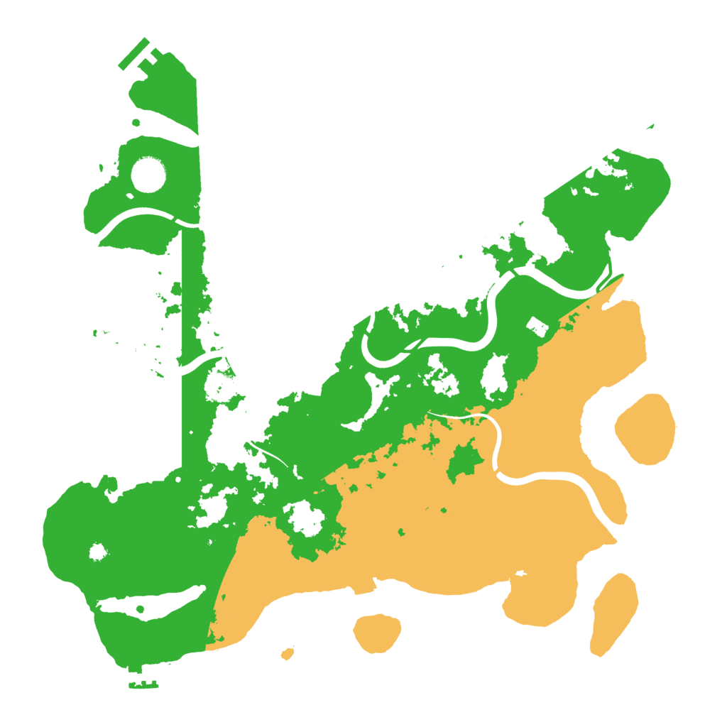 Biome Rust Map: Procedural Map, Size: 3750, Seed: 669697390