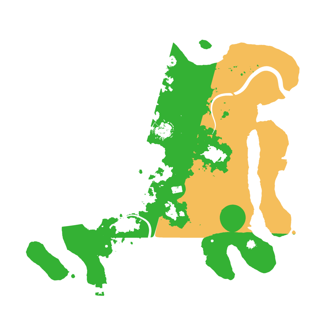 Biome Rust Map: Procedural Map, Size: 3250, Seed: 1934660932