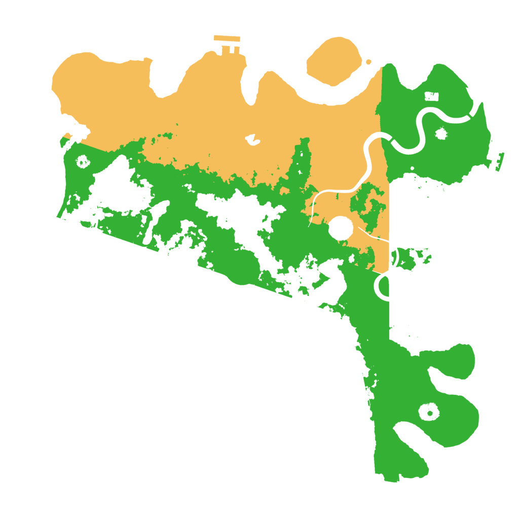 Biome Rust Map: Procedural Map, Size: 4000, Seed: 1119482002