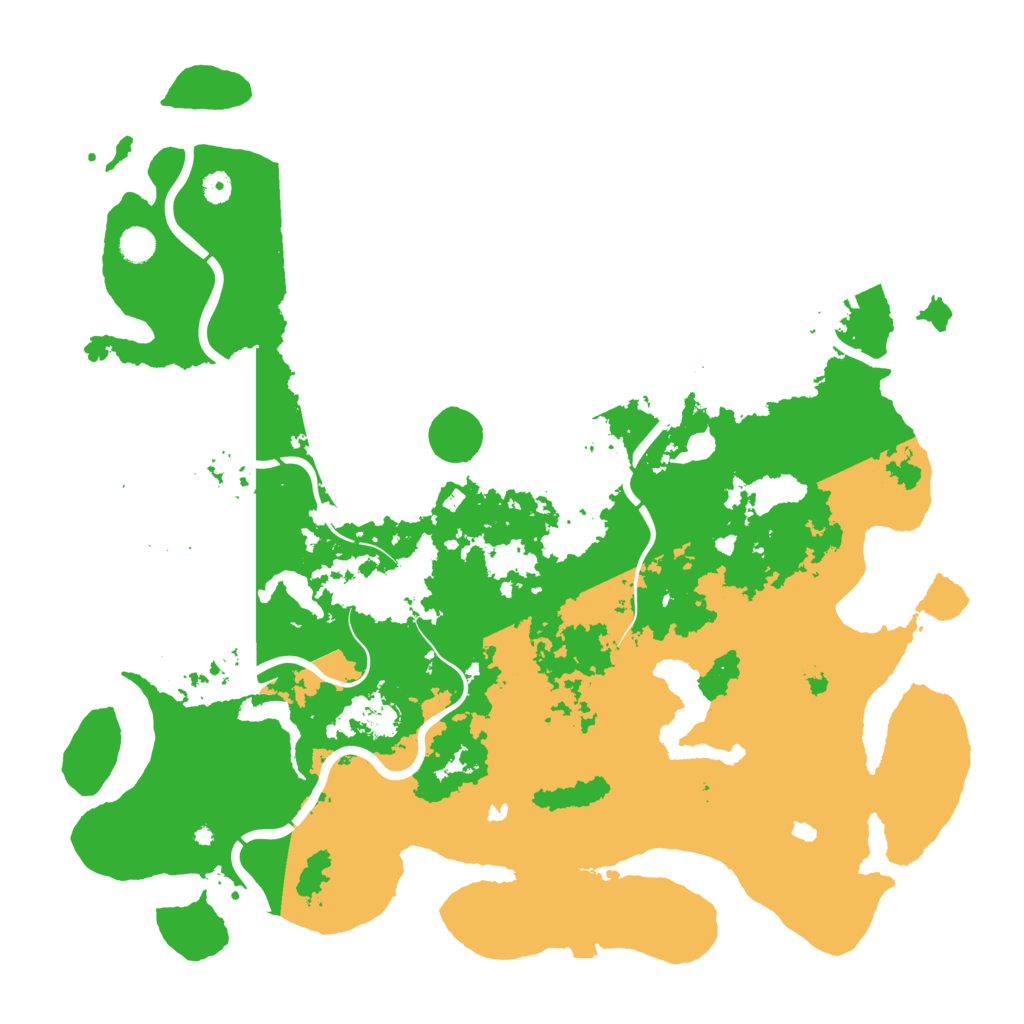 Biome Rust Map: Procedural Map, Size: 5000, Seed: 547226796