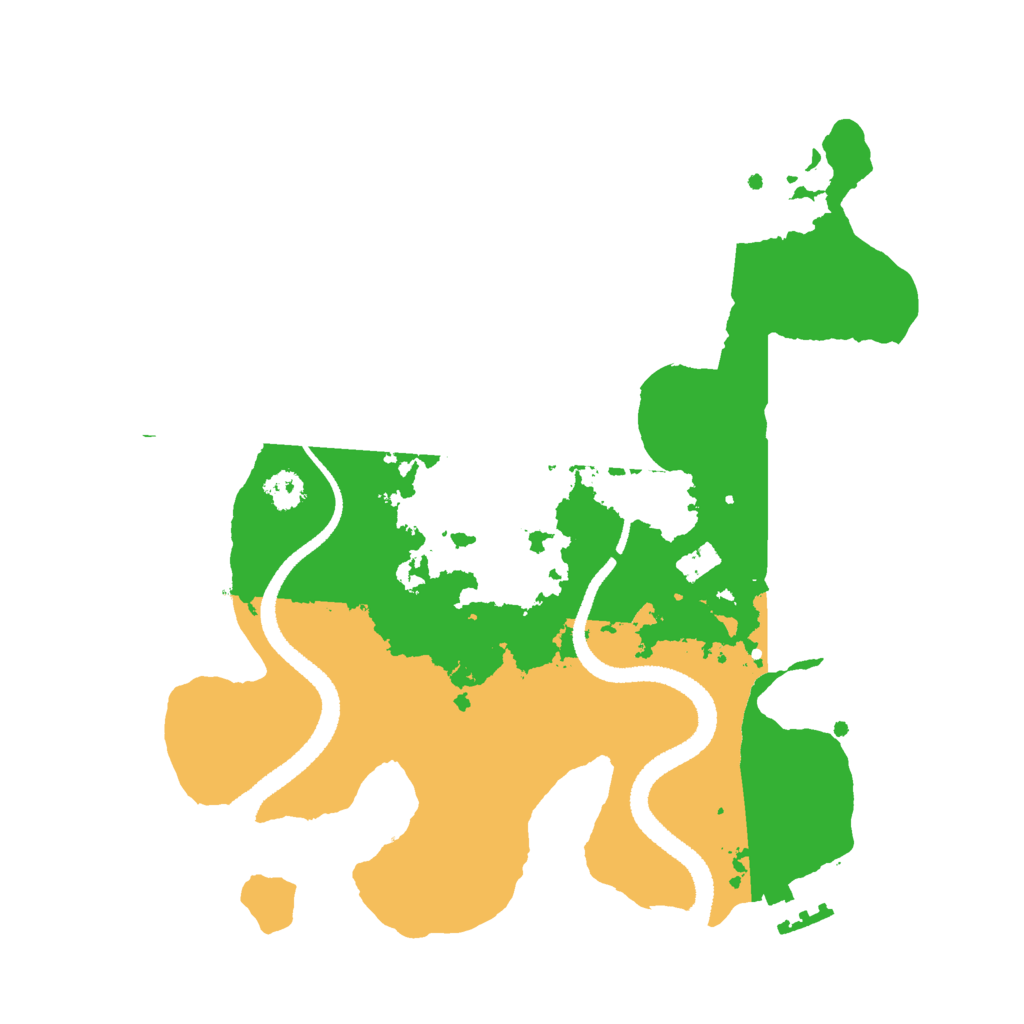 Biome Rust Map: Procedural Map, Size: 2700, Seed: 1785499329
