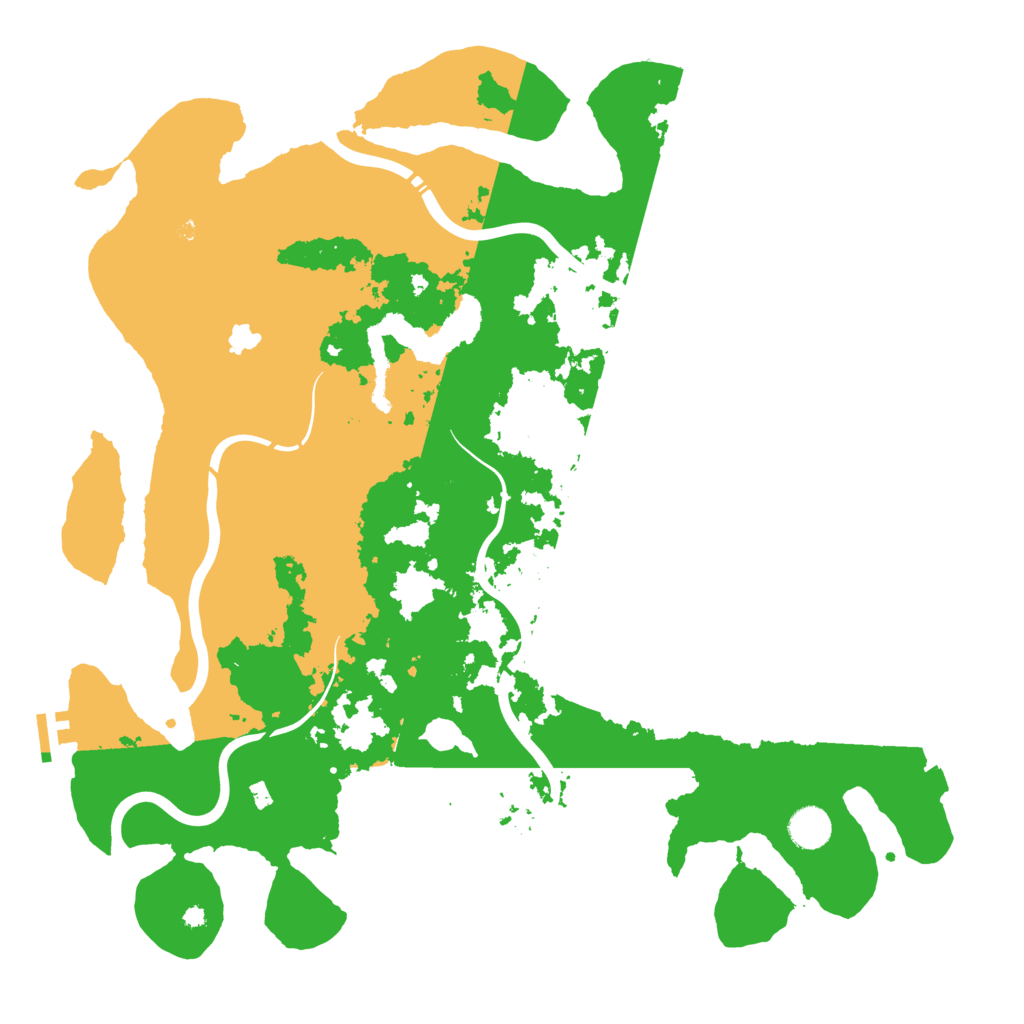 Biome Rust Map: Procedural Map, Size: 4250, Seed: 531243047