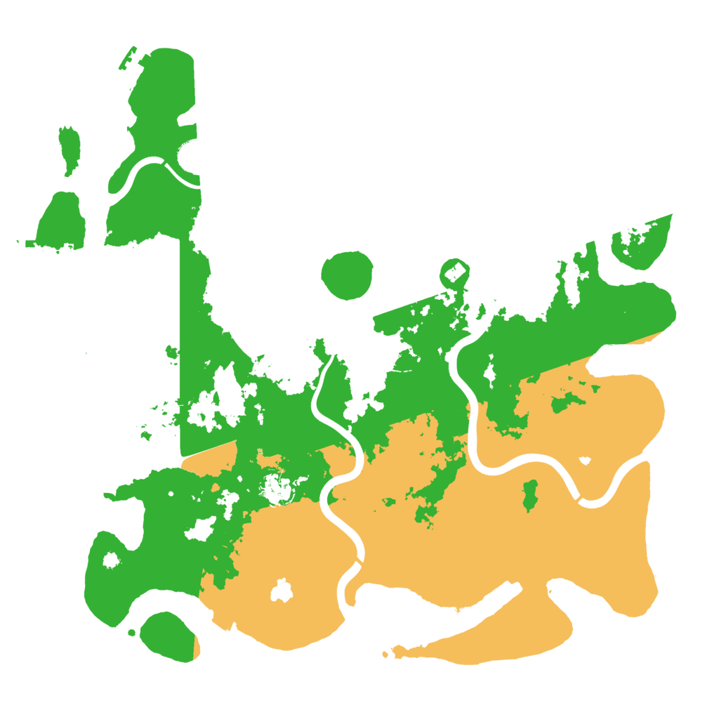 Biome Rust Map: Procedural Map, Size: 4000, Seed: 23102025