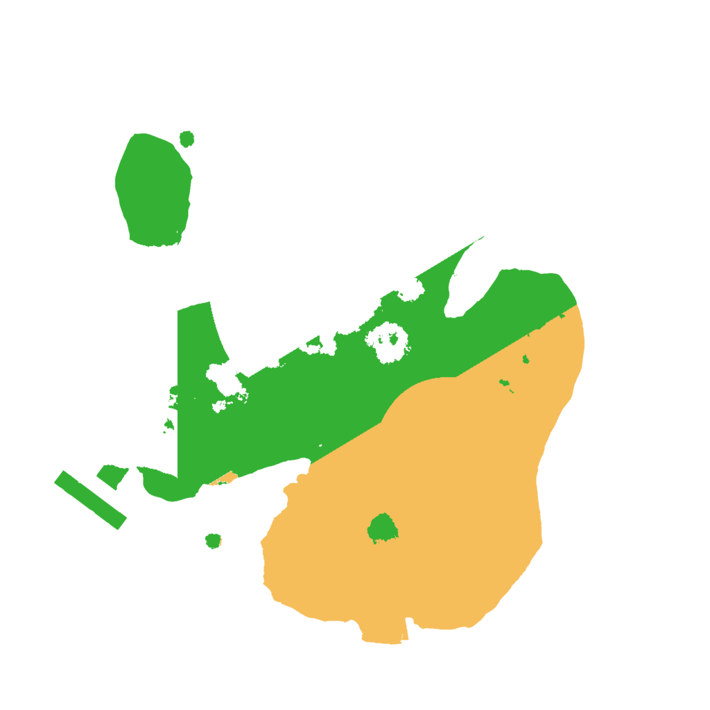 Biome Rust Map: Procedural Map, Size: 1800, Seed: 61231