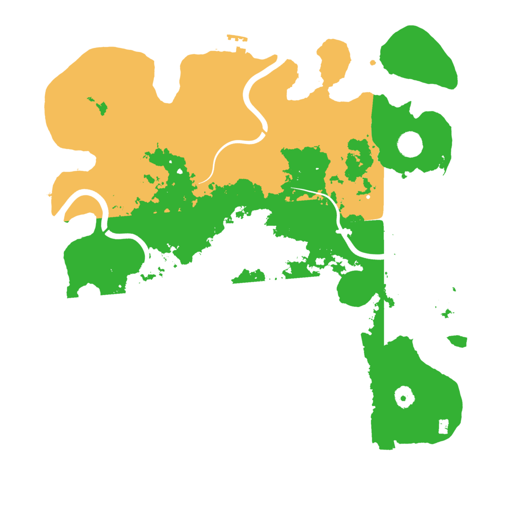 Biome Rust Map: Procedural Map, Size: 3750, Seed: 1911724823