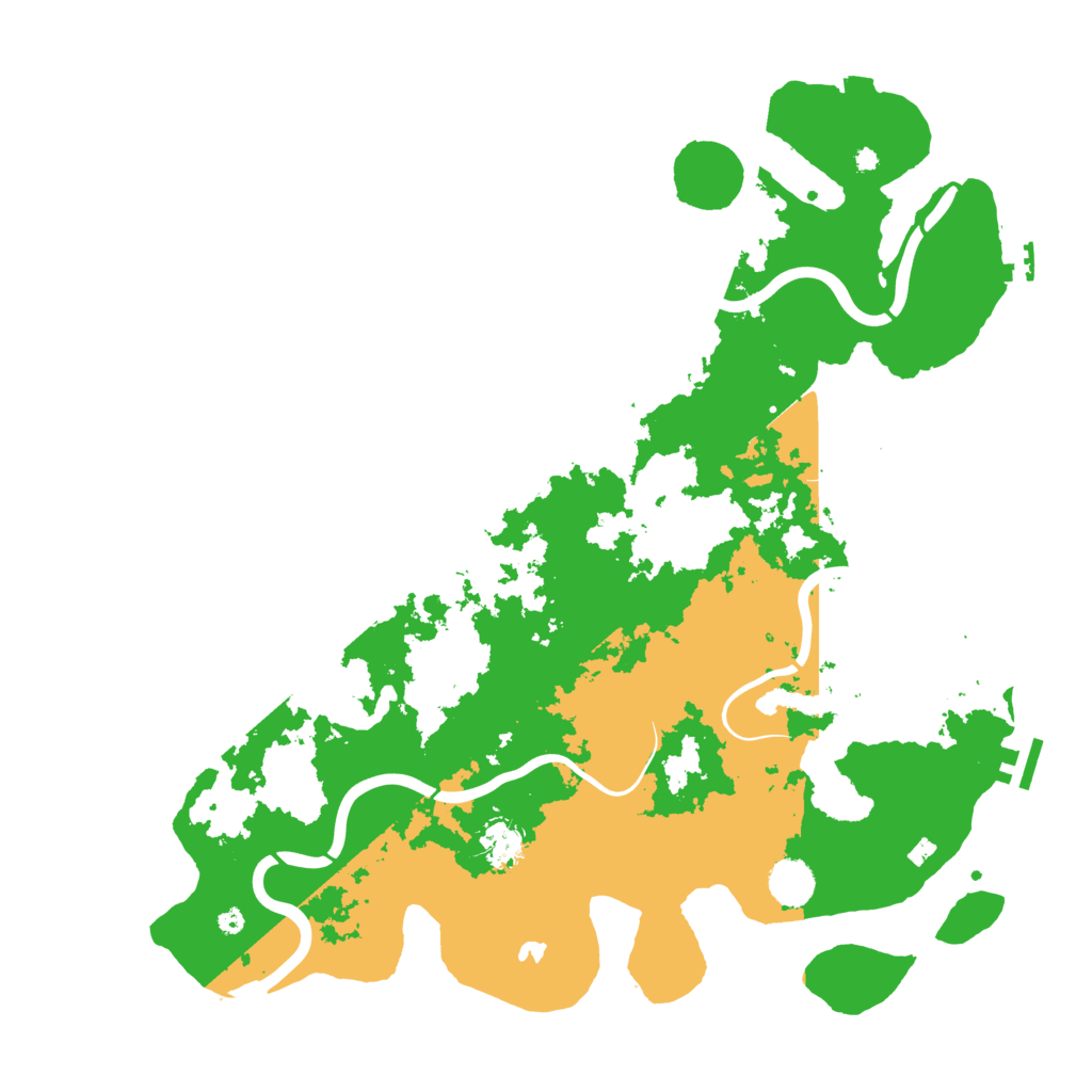 Biome Rust Map: Procedural Map, Size: 4250, Seed: 28073