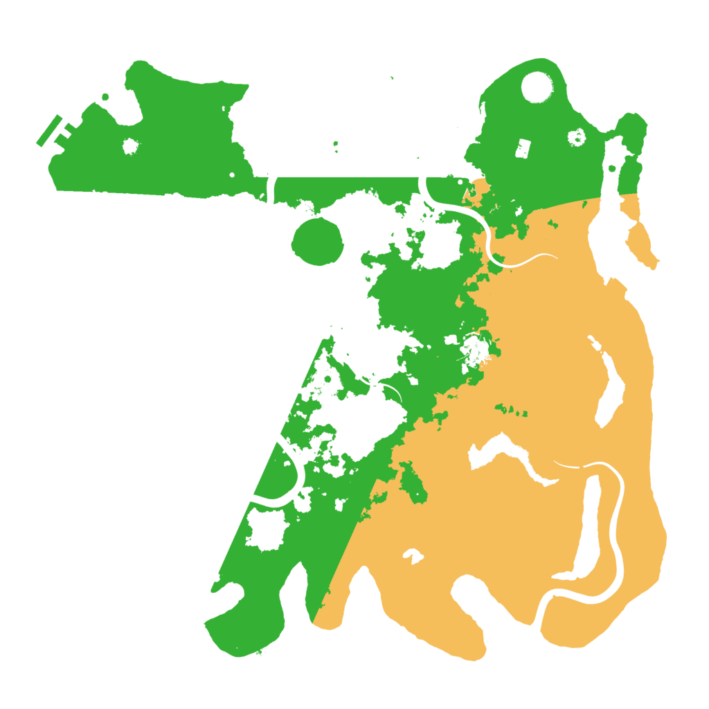 Biome Rust Map: Procedural Map, Size: 4000, Seed: 1435623639