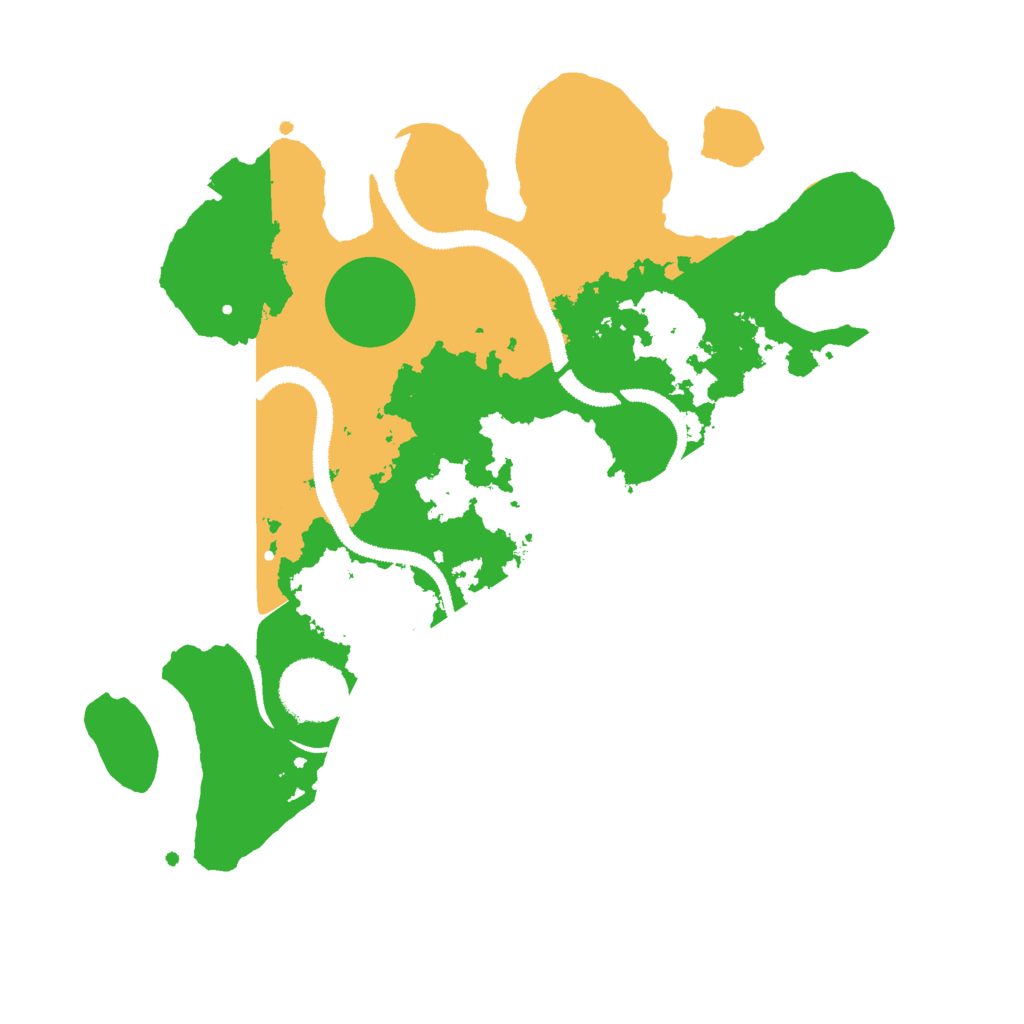 Biome Rust Map: Procedural Map, Size: 3000, Seed: 1802129096