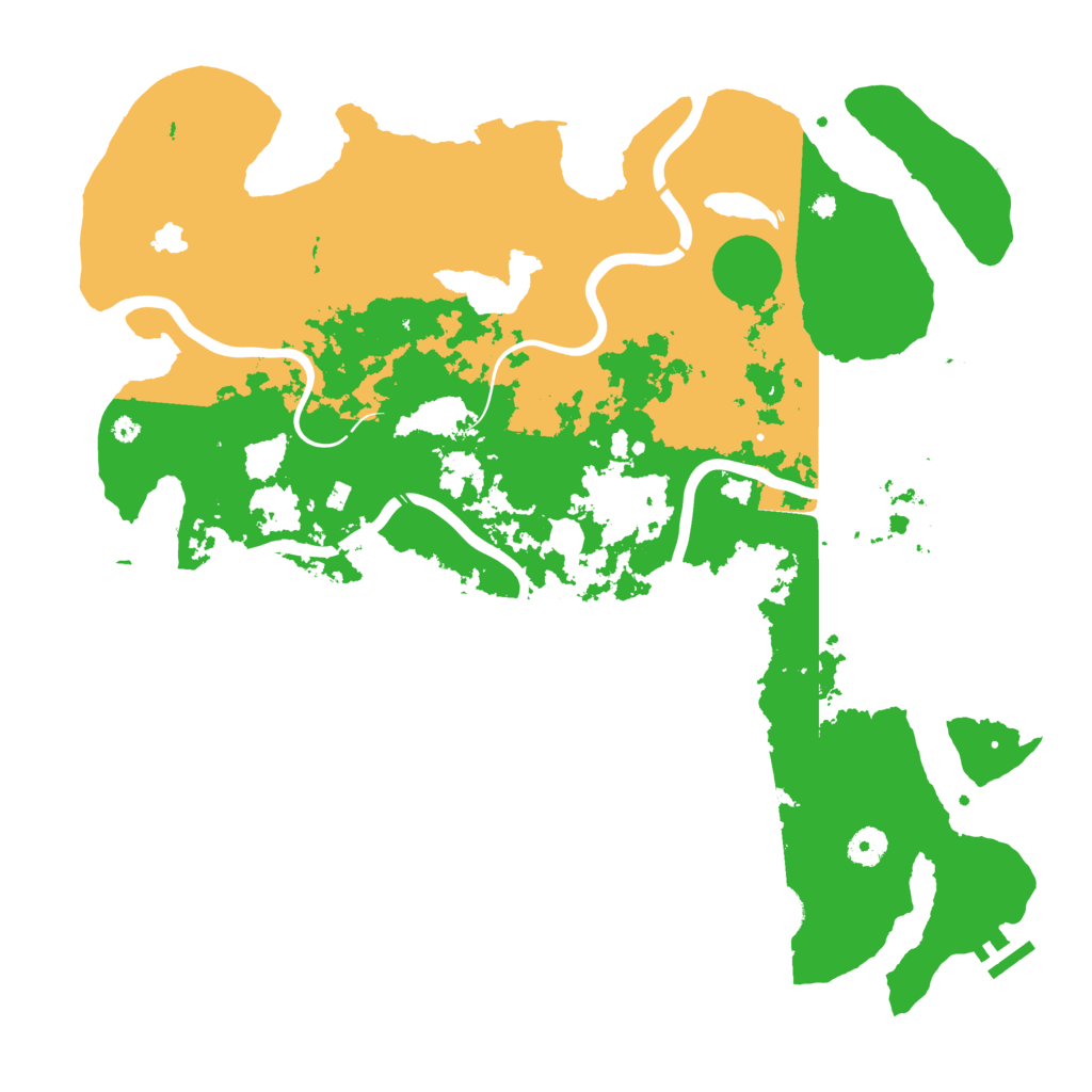 Biome Rust Map: Procedural Map, Size: 4250, Seed: 2026138241
