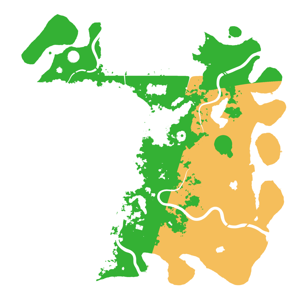Biome Rust Map: Procedural Map, Size: 4500, Seed: 1574007285