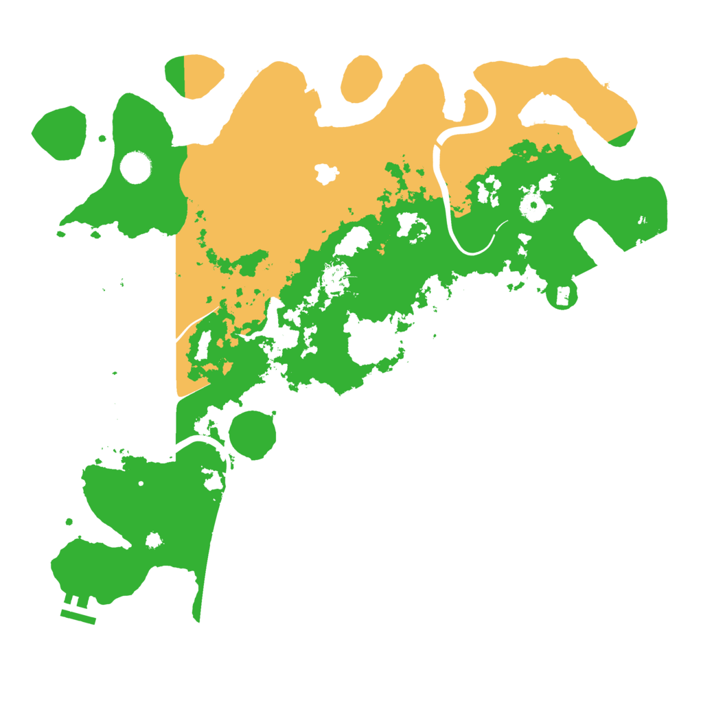 Biome Rust Map: Procedural Map, Size: 4000, Seed: 133111046